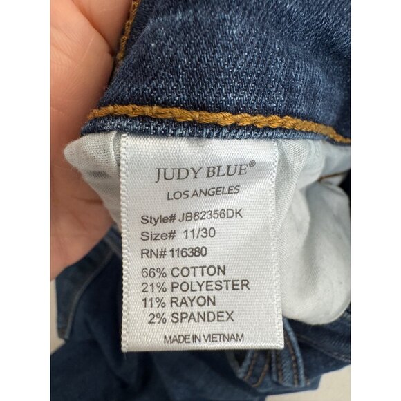 Judy Blue Straight fit jeans stretchy 90s classic‎ preppy sz 30 - Picture 9 of 9